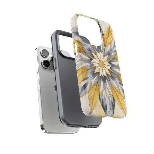 Sunshine Bloom Mosaic - Impact Resistant Phone Case
